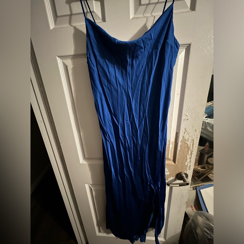 Express Royal Blue Dress